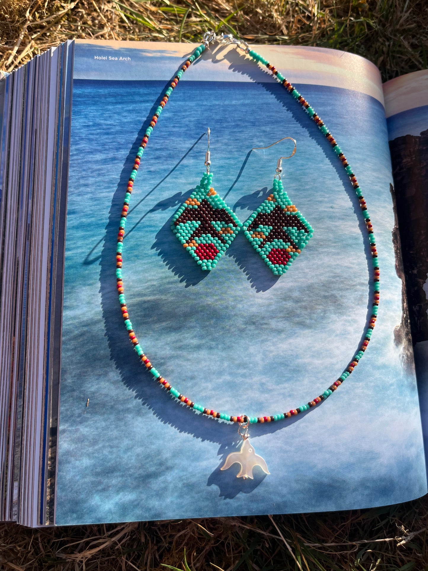 Swallows ~ turquoise ~ MADE TO ORDER