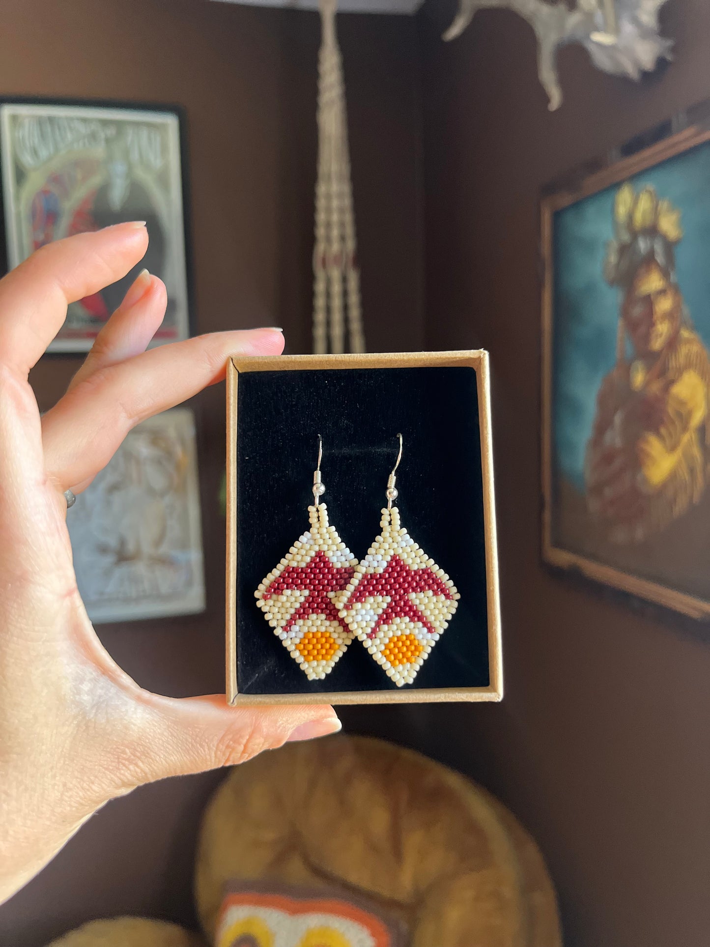 Swallows ~ ivory ~ READY TO SHIP