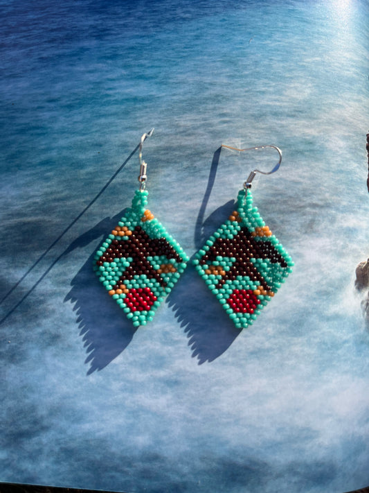 Swallows ~ turquoise ~ MADE TO ORDER